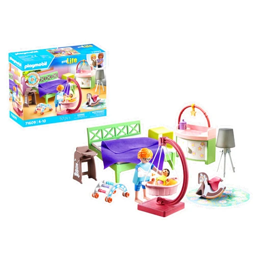Playmobil Bedroom with Baby Corner