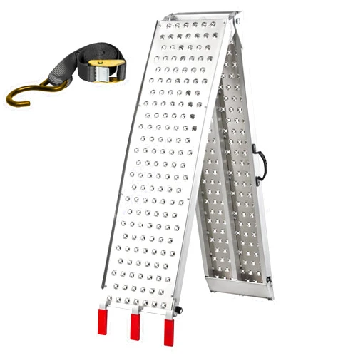 LEMNISCATE ATV Ramps with Handle,7.5FT Pickup Truck Ramps,Foldable Ramp for Lawn Mower,Trailer,SUV,UTV,750 LBS Capacity Powersports Loading Ramps,1PC