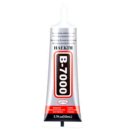 HAEKIM B7000 Super Glue Adhesive, Multi-Function Glues, Transperant Paste Adhesive
