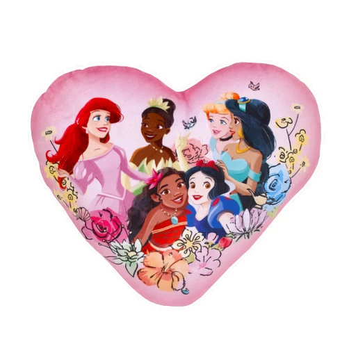 NOJO Decorative Pillow, Pink-Princess Courage and Kindness