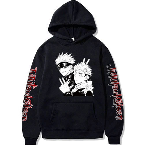Ubeisy Symish Boy's AnimeAnime Hoodie 3D Printed Gojo Satoru Sweatshirts Hoodie for TeensTops