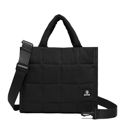 DOYOGI Quilted Crossbody Bags for Women,Small Tote Bag Shoulder Bag,Puffer Weekender Overnight Bag,Purse Handbag Organizer