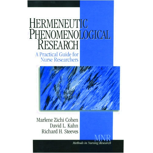 By Marlene Zichi Cohen (Author), David L. Kahn (Author), Richard Harold Steeves (Author) & 0 more Format: Kindle Edition Hermeneutic Phenomenological Research: A Practical Guide for Nurse Researchers (Methods in Nursing Research Book 2)