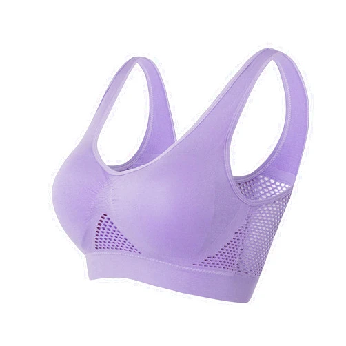 Terbklf Breathable Cool Liftup Air Bra That Lift Up Sagging Breasts, 2024 New Women's Summer Seamless Ultra-Thin Comfort Bra