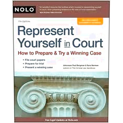 By Paul Bergman J.D. (Author) Represent Yourself in Court 7th (seventh) edition Text Only