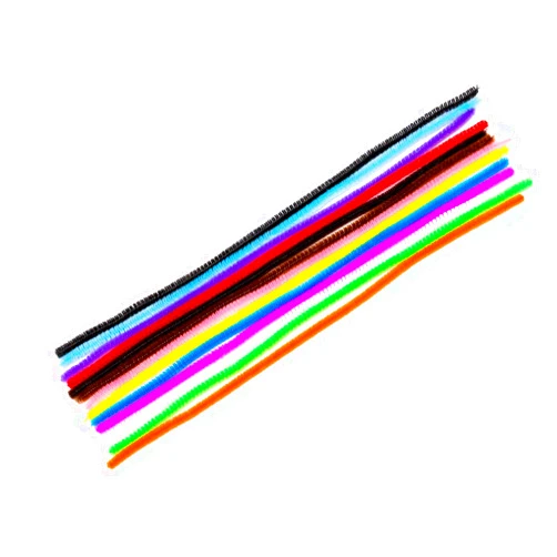 Kkbestpack 20 Colors 300 Pcs Pipe Cleaners Craft Chenille Stems for Kids DIY Art Creative Craft Decorations (6 mm x 12 Inch) Assorted Colors