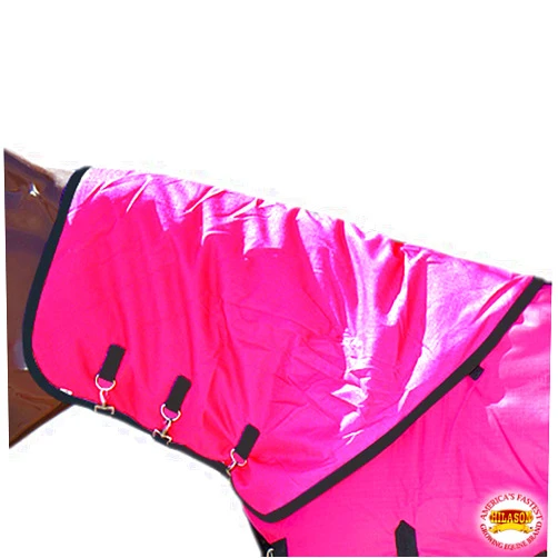 HILASON 600D Winter Waterproof Poly Turnout Horse Hood Neck Cover | Horse Hood | Horse Turnout Hood | Horse Neck Covers for Winter | Waterproof Neck Cover for Horses Large