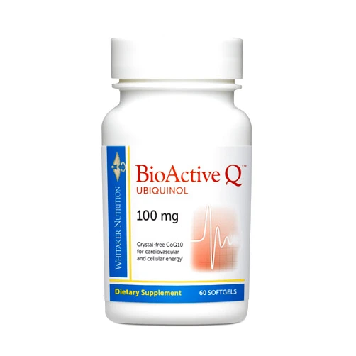 DR.WHITAKER Dr. Whitaker's Bioactive Q Ubiquinol 100 mg Delivers Clinically Validated, Highly Bioavailable CoQ10 (60 Day Supply)