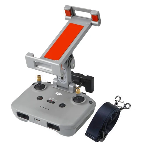 Hanatora RC-N3 N2 N1 N1C Remote Controller 4.7-12.9 Inch Tablet Holder Mount for DJI Flip,Neo,Air 3S/3/2S/2,Mavic 3 Classic,Mini 4K/4 Pro/3/2/2 SE Drone,Extended Control Phone Clip with Lanyard