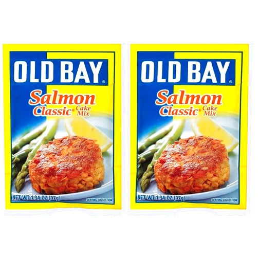 OLD BAY Salmon Classic Cake Mix, 1.34 oz (Pack of 2)