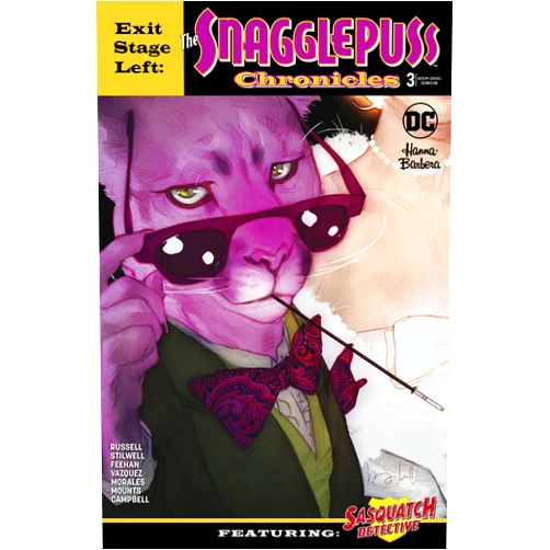 Mark Russell,Brandee Stilwell,Ben Caldwell,Mike Feehan,Gus Vazquez,Mark Morales,Paul Mounts,Jeremy Lawson Exit Stage Left: The Snagglepuss Chronicles (2018) #3