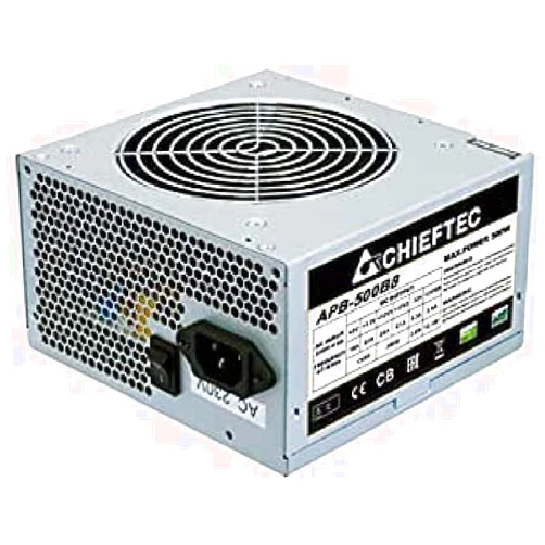Chieftec APB-500B8 500W ATX Silver Power Supply Unit