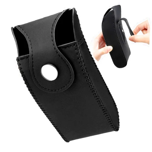 Accmor Glasses Holder for Car Sun Visor, Vehicle Visor Sunglasses Holders Eyeglasses Clip Case with Hidden Magnetic Closure, Upright Auto Eyeglass Organizer Sunglass Protective Box for Car Interior