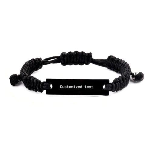 XMITHJLS Men's And Women's Custom Hand Woven Bracelets,for Girlfriends,Boyfriends,Fathers,and Mothers,the Best Gift For Valentine's Day,Father's Day,Mother's Day Anniversaries,Graduation Season,and Birthdays