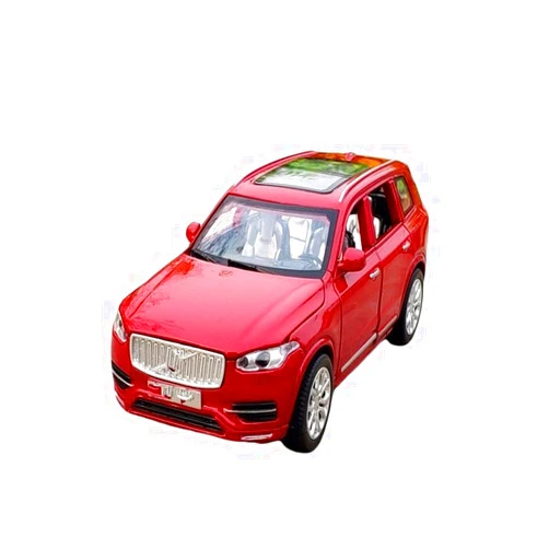LUXORR Diecast Car for Volvo XC90 SUV Alloy Car Diecasts Vehicles Car Metal Model Car Model 1:32 Multicolor (Color : Red)
