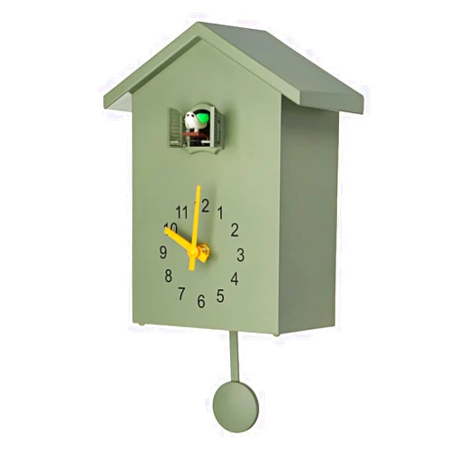 VSULZVNU Cuckoo Quartz Wall Clock Bird Home Living Room Hanging Watch Horologe Timer Office Home Decoration