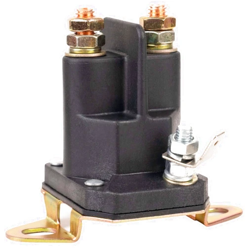 BlueStars 435-097 Starter Solenoid - For Murray 7701100MA 1002004MA 24285 424285 Toro 111674 6120-430-0500 53490009 Husqvarna 539101714 MTD 725-0530 725-0771 925-0771 Trombetta John Deere Ariens 30577