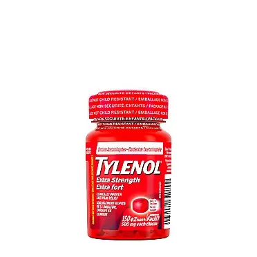 Tylenol Extra Strength Pain Relieving EZ Tablets-500mg, 150 Count