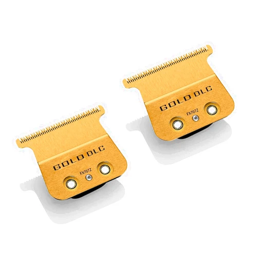 DODAER FX707Z DLC Replacement Blades Compatible with BaBylissPRO Outlining Hair Trimmers FX787 and LoPROFX Trimmers FX726,2 Pack