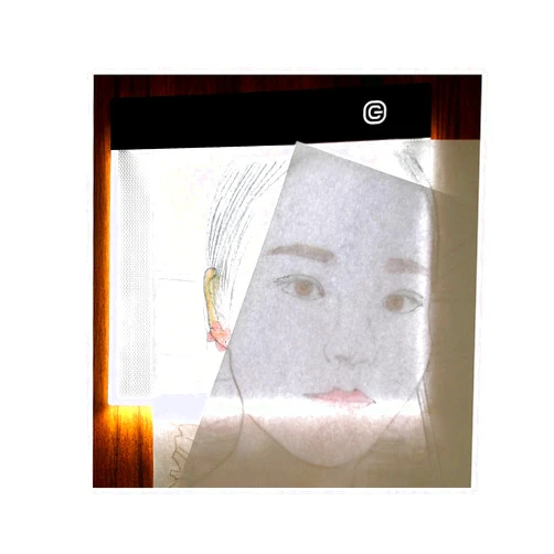 321Wasay A5 Small Ultra-Thin Portable LED Tracing Light Box Dimmable Tracer Pad Board Adjustable Brightness for Artists Drawing Sketching Trace Animation Artcraft 5d Diamond Painting