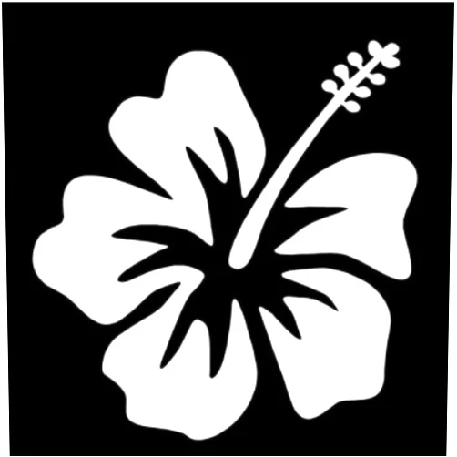 Cbhsjinsuxha 4 pcs car Stickers 15.9X16.4CM Flower Decoration Pattern Vinyl Car Sticker Bumper Window Holiday Gifts Stickers