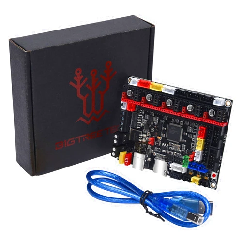 BIQU BIGTREETECH SKR V1.4 Motherboard, 32 Bit DIY 3D Printer Control Board, Support Marlin/Klipper, Compatible with TMC2208/TMC5160/EZ2209 and TFT35 E3/ TFT70/ Mini12864 Touch Screen