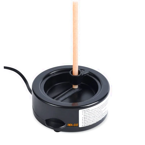 NEX&CO Glue Skillet for Crafting, 60W Electric Hot Melting Glue Pot for Glue Sticks Pellets and Beads, 338 F Constant Temperature, 3-3/4