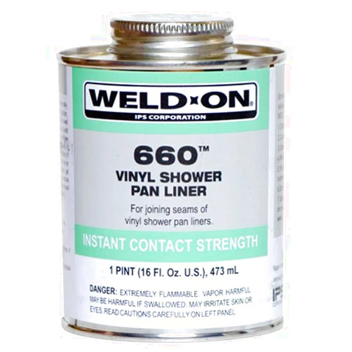 IPS 10835 Weld-On Vinyl Shower Pan Liner Cement