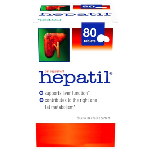 Generic Hepatil 150 mg 80 Tablets, White