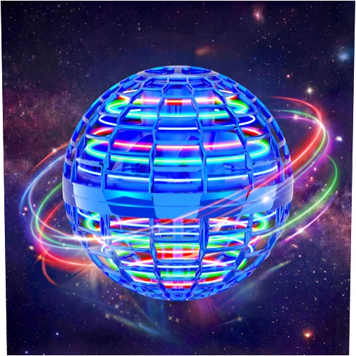 TrysGame Flying Orb Ball，Indoor&Outdoor of Them Can Be Used Flying Toys for Kids，Colorful Stunts Boomerang Ball，Birthday for 6 7 8 9 10 11 12+ Year Old Boys Or Girls（Blue）