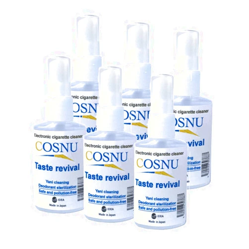 COSnu The Cleaner Exclusive for iQOS®, COSnu 50ml ×6 Total 300ml Cleaning Liquid