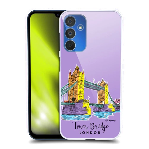 Head Case Designs Officially Licensed P.D. Moreno Tower Bridge London City Sketches Hard Back Case Compatible with Samsung Galaxy A15