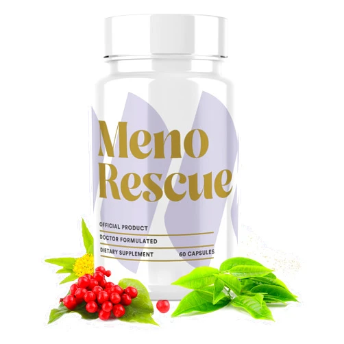 MenoRescue Menopause Supplements for Women - All Stage Meno Relief for Hot Flashes - Women's Hormone Support - Complete Menopause Relief - Menopause Support for Over 50 - Happy Natural Harmony Formula