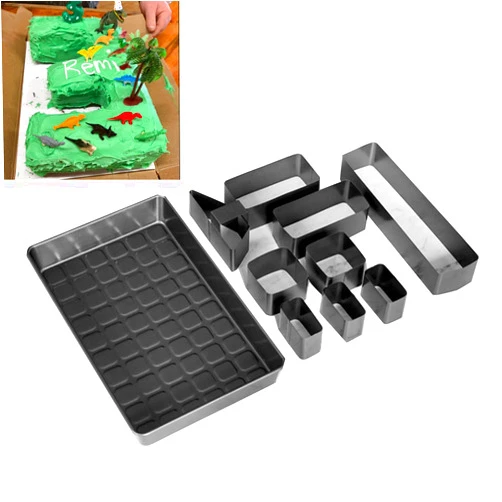 P Polerden Letters and Numbers Cake Pan, Number & Letters Cake Maker, Numbers 0-9, Letters A-Z, Non-Stick Design, Dishwasher Safe, Birthday, Wedding, Christmas Baking