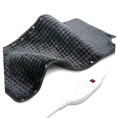 Snailax Heating Pad for Back Pain Relif, FSA HSA Eligible, 6 Temperature Settings & Auto Shut Off,17”x33”,Washable Heat Pads for Abdomen,Feet,Back,Cramp, Office,Home(Black)