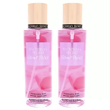 Victoria's Secret Velvet Petals by Victorias Secret for Women - 8.4 oz Fragrance Mist - Pack of 2