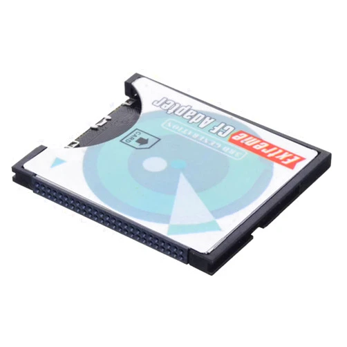 cablecc SD SDHC SDXC Camera Card to High-Speed Extreme Compact Flash CF Type I Memory Card Adapter