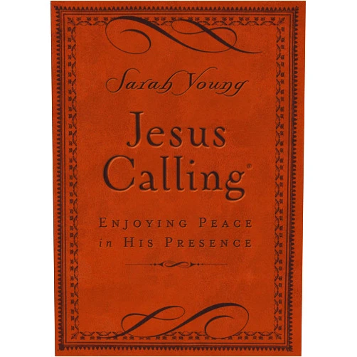 By Sarah Young (Author) Jesus Calling, Small Brown Leathersoft, with Scripture References: Enjoying Peace in His Presence (A 365-Day Devotional)