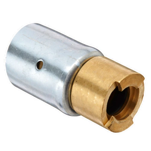 Dixon QM23WF Plated Steel Dix-Lock Quick-Acting Air Hose Fittings, Coupler with Ferrule, 1/2