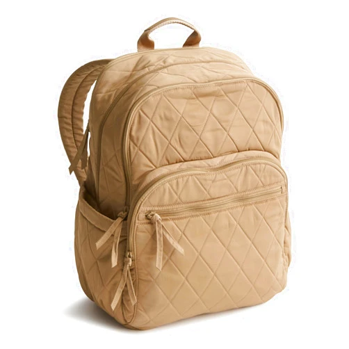 Vera Bradley Women's Large Bancroft Backpack - Performance Twill, Tiger's Eye, One Size