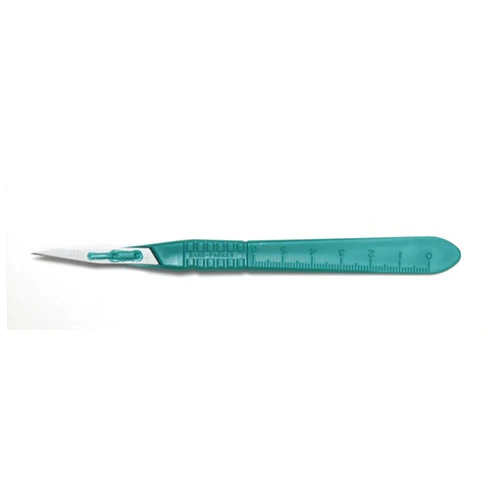 BND- Becton-Dickinson 7805603 PT# 371611 Scalpel Surgical Bard-Parker SS #11 Std Handle Strl Disp 10/Bx Made by Becton-Dickinson