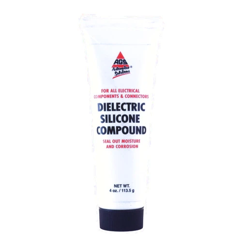 AGS Dielectric Silicone Grease Compound for All Electrical Components and Connectors, 4oz Tube, Dielectric Grease, Versatile Applications, Spark Plugs, Ignition Modules and Coils