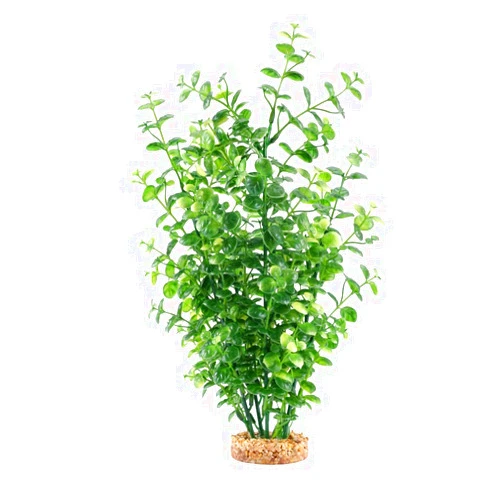 Fluval Aqualife Green Bacopa Plant, Plastic Aquarium Plant Decoration 14 in