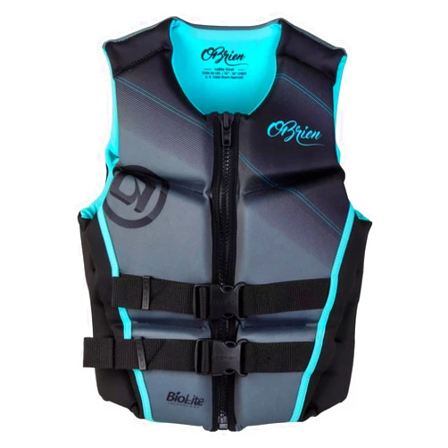 O'Brien Womens Flex V-Back LTD Life Jacket - US Coast Guard Approved Level 70 Buoyancy - Water Sports Activity Including Boating, Paddle, Skiing, Surfing & Swimming