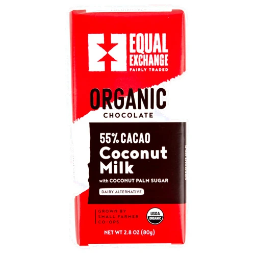 Equal Exchange Organic Dark Chocolate Caramel Crunch With Sea Salt, 2.8 Ounce
