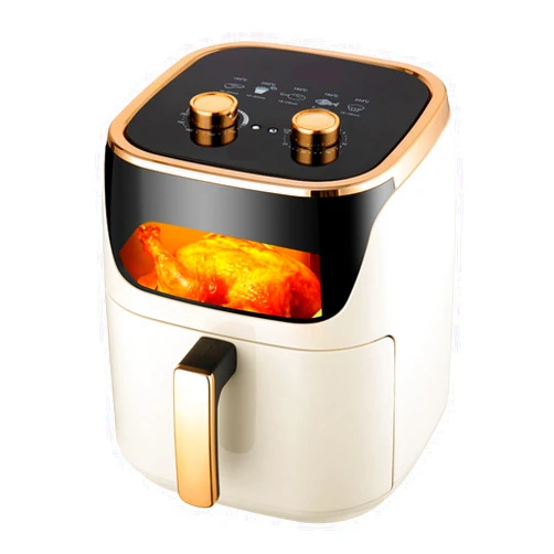 VALCLA Air fryer Visual Window Air Fryer Household French Fries Machine Fully Automatic Multi-function Electric Fryer Large Capacity kitchen Appliances (Color : A, Size : F)