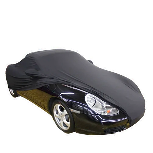 DJJUAJK Indoor Car Cover Compatible with Porsche 911 (991/992/996/997 Series)/Carrera/Turbo/Luxurious Fabric Custom-fit Breathable Dust-Proof Stretch Car Cover for Underground Garage, Car Show