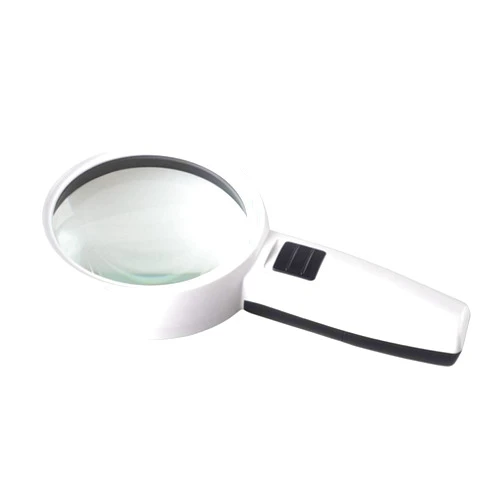 Generic aipipl with 3 LED Lights 30X Lightweight Handheld Magnifier, Lens 110mm High Clarity Lens Magnifying Glass， for Reading Hobby Crafts Computer Repair and Jewelry Loupe