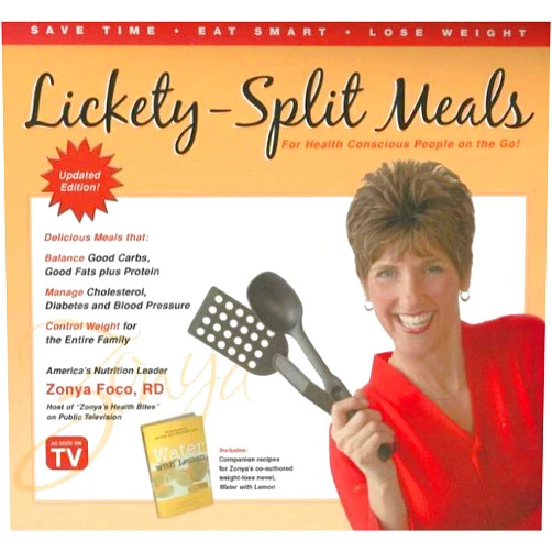 By Zonya Foco (Author) By Zonya Foco - Lickety-Split Meals: For Health Conscious People on the Go! (Spi Upd) (2/13/07)