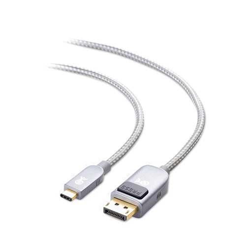 Cable Matters Pro Series USB-C to DisplayPort Cable in 6 Feet, Space Gray